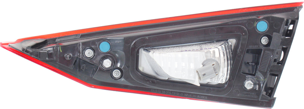 MAZDA 3 14-15 TAIL LAMP LH, Inner, Assembly, Halogen, Sedan, Mexico Built Vehicle