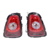 COOPER 07-10 TAIL LAMP RH AND LH, Assembly, LED, Clear Lens, 2-Piece
