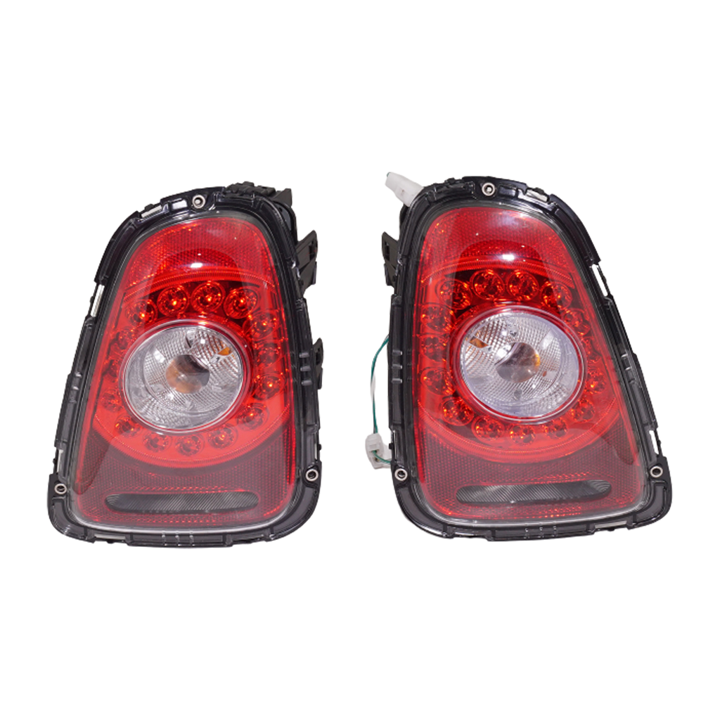 COOPER 07-10 TAIL LAMP RH AND LH, Assembly, LED, Clear Lens, 2-Piece