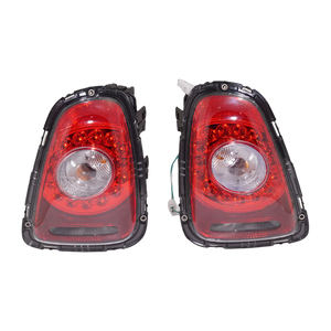 COOPER 07-10 TAIL LAMP RH AND LH, Assembly, LED, Clear Lens, 2-Piece