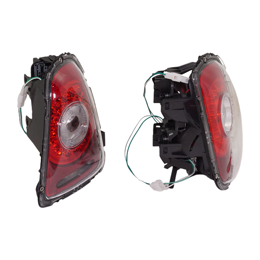 COOPER 07-10 TAIL LAMP RH AND LH, Assembly, LED, Clear Lens, 2-Piece