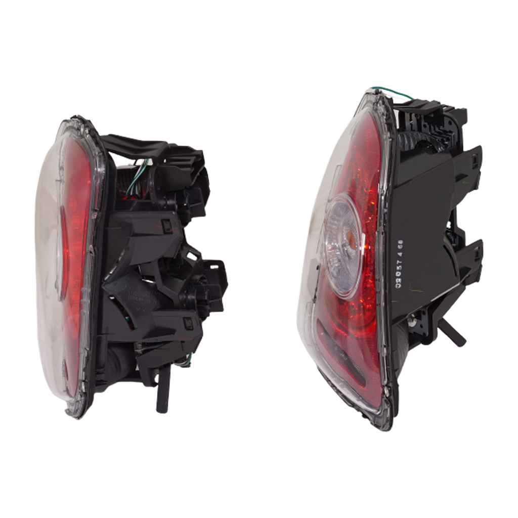 COOPER 07-10 TAIL LAMP RH AND LH, Assembly, LED, Clear Lens, 2-Piece