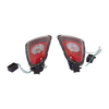 COOPER 07-10 TAIL LAMP RH AND LH, Assembly, LED, Clear Lens, 2-Piece