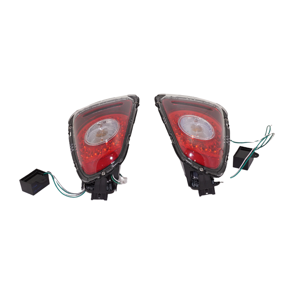 COOPER 07-10 TAIL LAMP RH AND LH, Assembly, LED, Clear Lens, 2-Piece