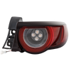 MAZDA 3 19-21 TAIL LAMP RH, Outer, Assembly, LED, w/ Signature Lighting, Hatchback - CAPA