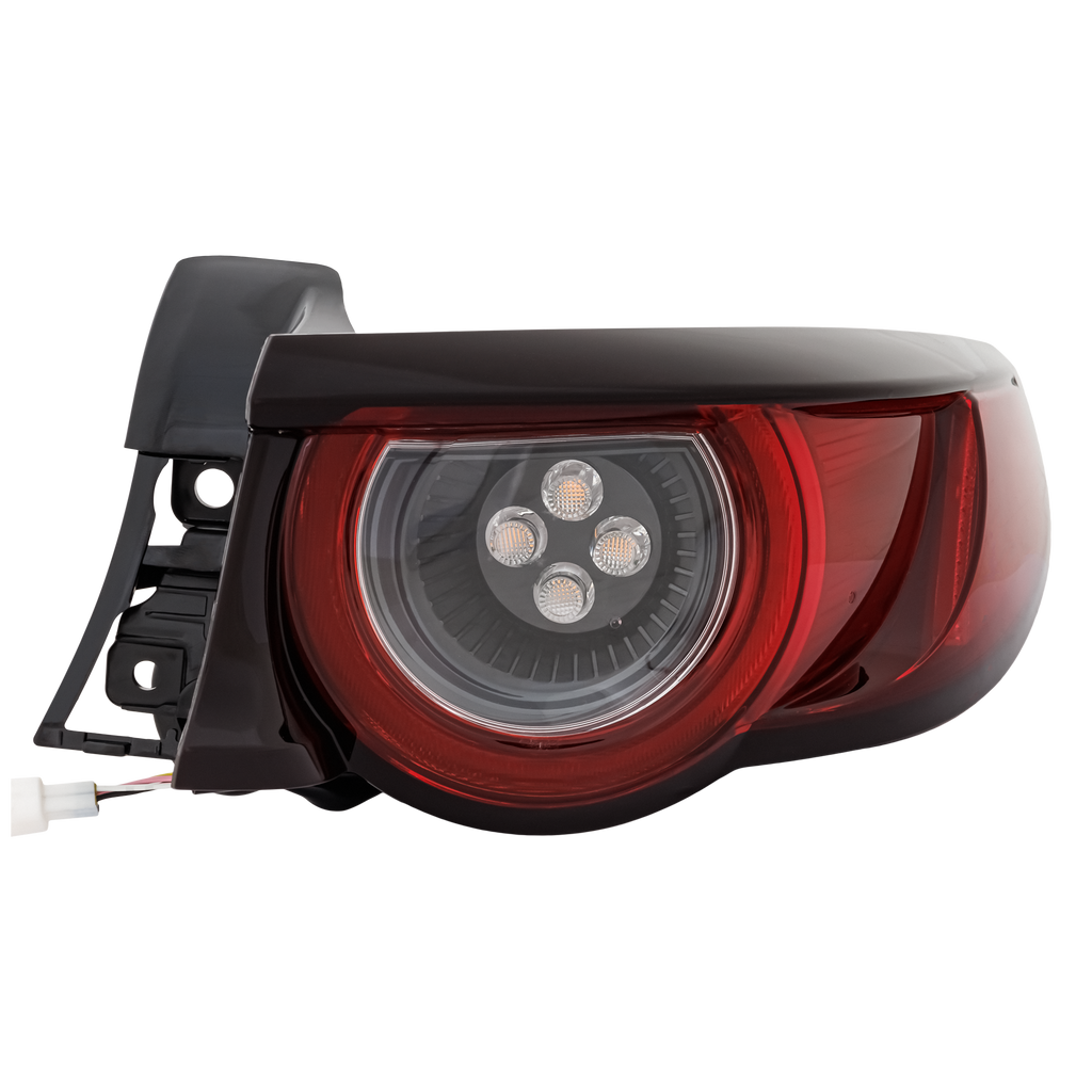MAZDA 3 19-21 TAIL LAMP RH, Outer, Assembly, LED, w/ Signature Lighting, Hatchback - CAPA