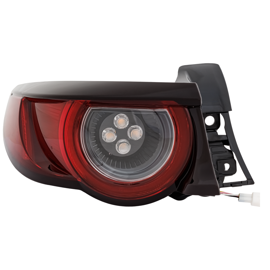 MAZDA 3 19-21 TAIL LAMP LH, Outer, Assembly, LED, w/ Signature Lighting, Hatchback - CAPA