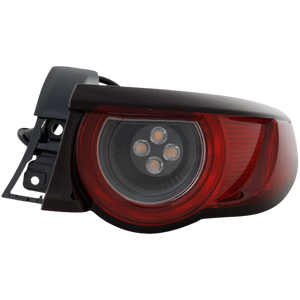 MAZDA 3 19-21 TAIL LAMP RH, Outer, Assembly, LED, w/o Signature Lighting, Hatchback - CAPA