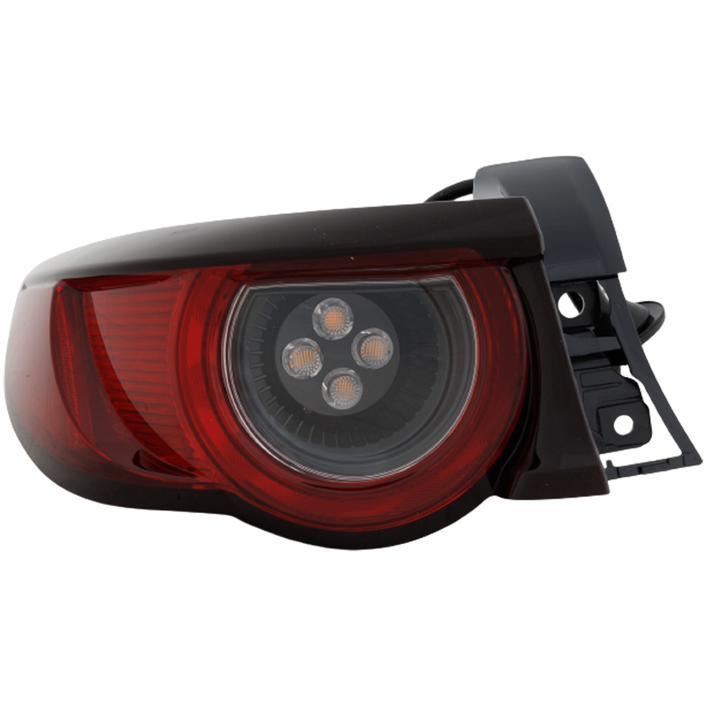 MAZDA 3 19-21 TAIL LAMP LH, Outer, Assembly, LED, w/o Signature Lighting, Hatchback - CAPA