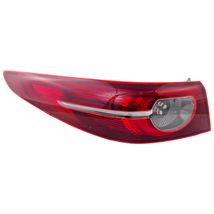 MAZDA 3 19-21 TAIL LAMP LH, Outer, Assembly, LED, w/ Signature Lighting, Sedan