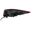 MAZDA 3 19-21 TAIL LAMP LH, Outer, Assembly, LED, w/ Signature Lighting, Sedan