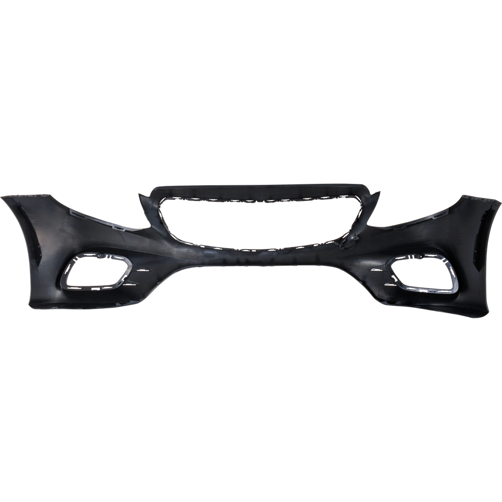 E400/E450 18-20 FRONT BUMPER COVER, Primed, w/ AMG Styling Package, w/o Active Park Assist Sensor Holes, Coupe/Convertible