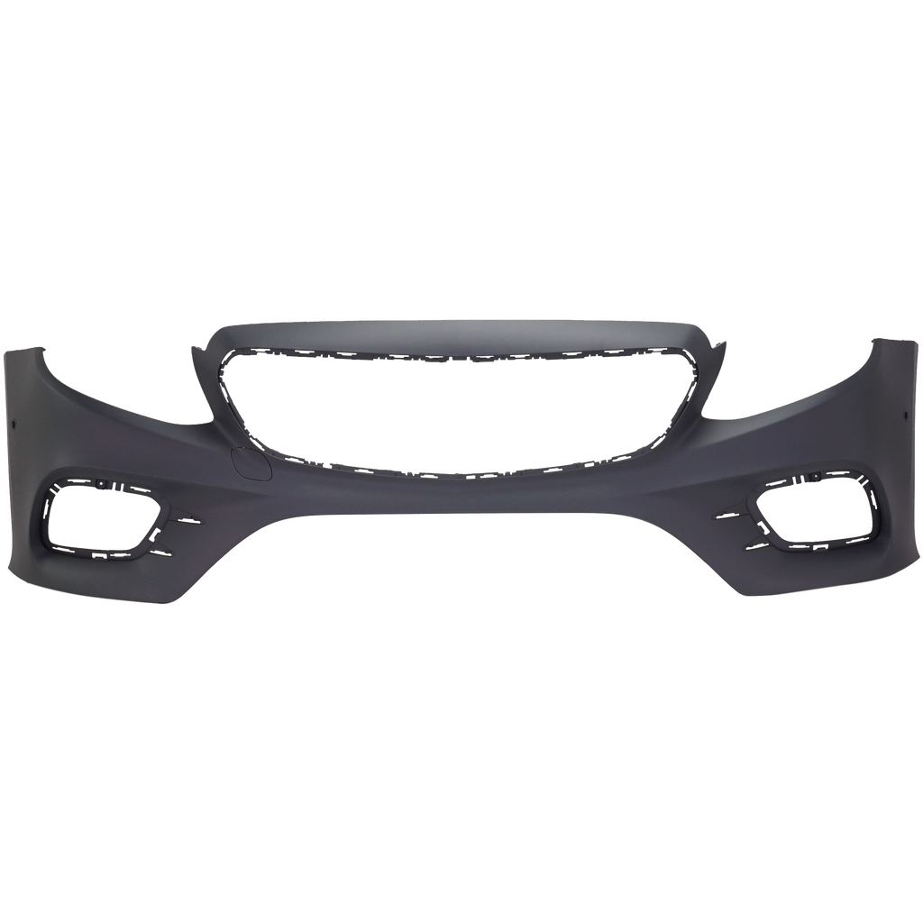 E400/E450 18-20 FRONT BUMPER COVER, Primed, w/ AMG Styling Package, w/ Active Park Assist Sensor Holes, Coupe/Convertible