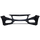 GLA250 18-20 FRONT BUMPER COVER, Primed, w/ AMG Styling Pkg., w/o Parktronic, w/o Front View Camera