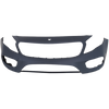 GLA250 18-20 FRONT BUMPER COVER, Primed, w/ AMG Styling Pkg., w/ Parktronic, w/o Front View Camera