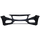 GLA250 18-20 FRONT BUMPER COVER, Primed, w/ AMG Styling Pkg., w/ Parktronic, w/o Front View Camera