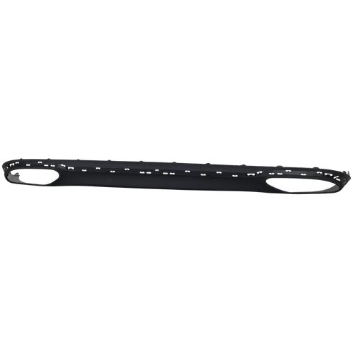E-CLASS 17-20 REAR BUMPER COVER, Lower, Textured, w/ Luxury Package., Sedan/Wagon