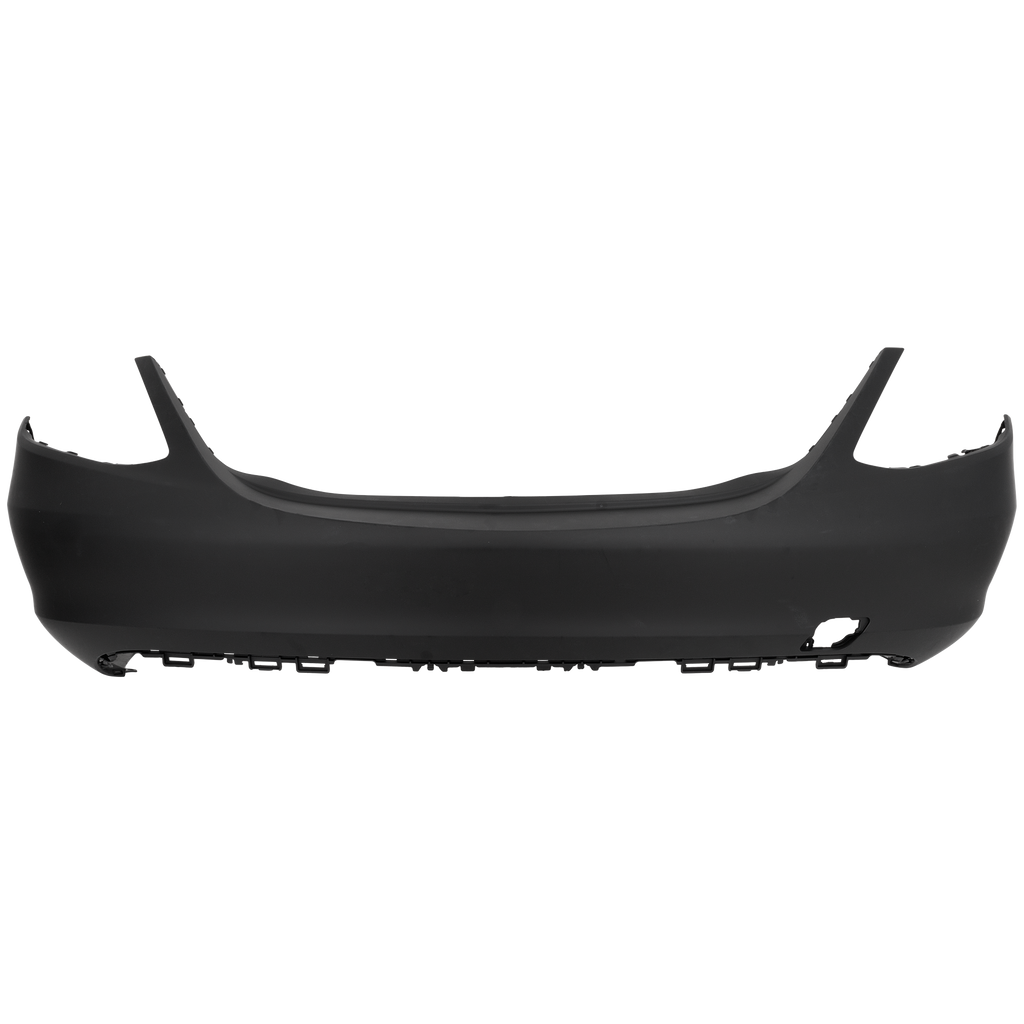 C300 19-21 REAR BUMPER COVER, Primed, w/o AMG Styling Package, w/ Active Park Assist Sensor Holes, Sedan