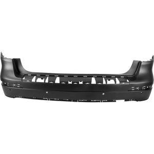 GL-CLASS 13-16 REAR BUMPER COVER, Primed, w/ AMG Pkg., w/ Parktronic Holes, (Exc. GL63 AMG Models)