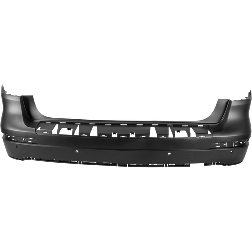 GL-CLASS 13-16 REAR BUMPER COVER, Primed, w/ AMG Pkg., w/ Parktronic Holes, (Exc. GL63 AMG Models)
