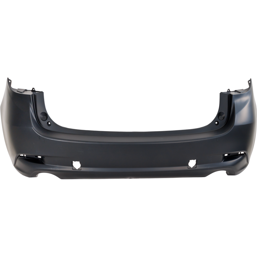 MAZDA 3 17-18 REAR BUMPER COVER, Primed, Mexico Built Vehicle, Hatchback