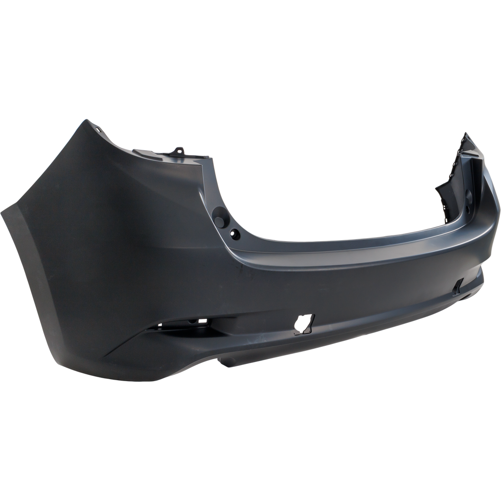 MAZDA 3 17-18 REAR BUMPER COVER, Primed, Mexico Built Vehicle, Hatchback