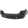 MAZDA 6 18-21 REAR BUMPER COVER, Primed, w/ Black Trim, w/ Parking Aid Sensor Holes