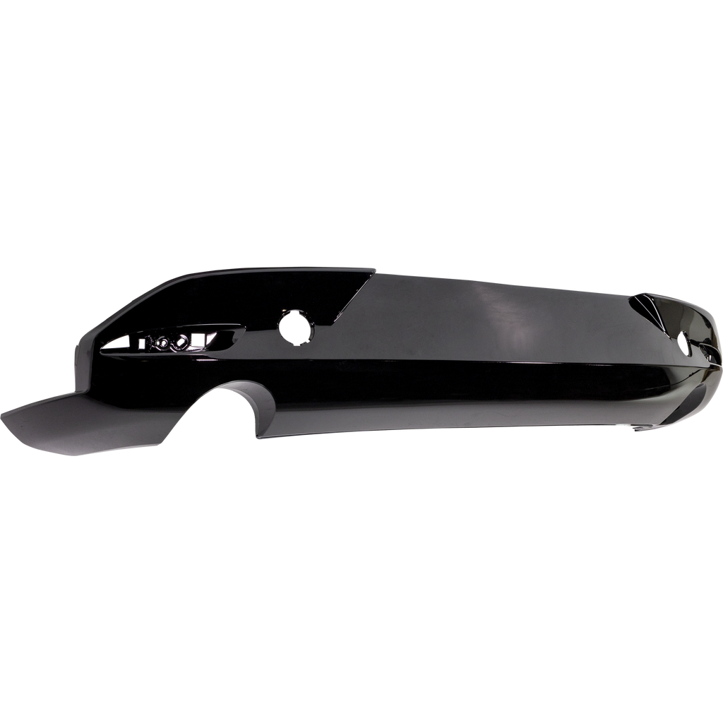 MAZDA 3 19-23 REAR BUMPER COVER, Lower, Painted Black, w/o Blind Spot Detection, Hatchback