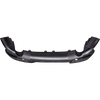 MAZDA 3 19-23 REAR BUMPER COVER, Lower, Painted Black, w/o Blind Spot Detection, Hatchback