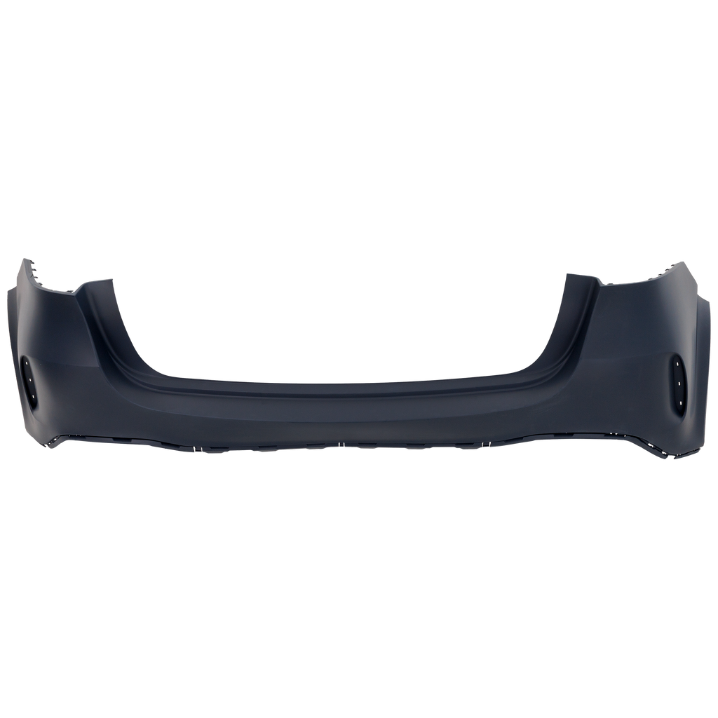 GLE-CLASS 20-22 REAR BUMPER COVER, Primed, GLE580/(GLE350/GLE450, w/ AMG Body Styling), w/o Active Park Assist Sensor Holes