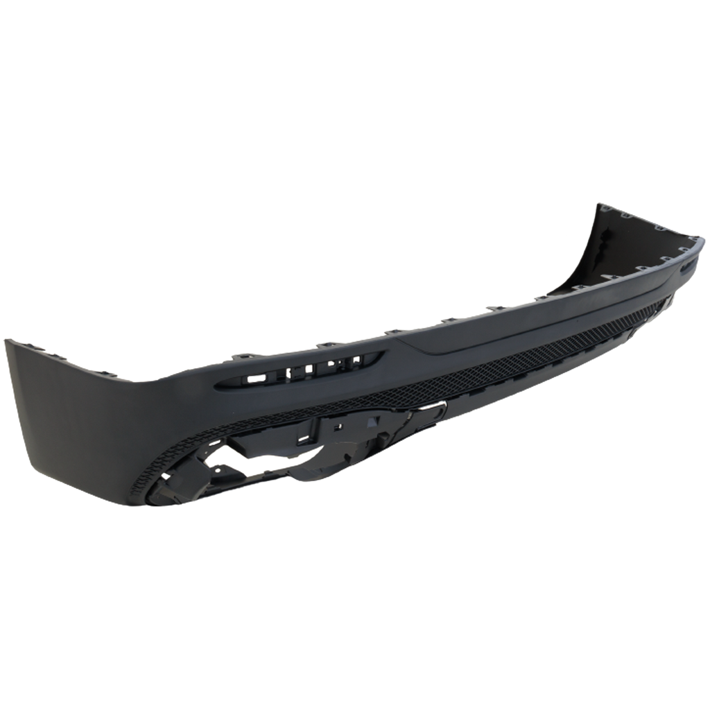 GLB250 20-23/GLB35 AMG 21-23 REAR BUMPER COVER, Lower, Textured, w/o Active Park Assist Sensor Holes, (GLB250 w/ AMG Body Styling)