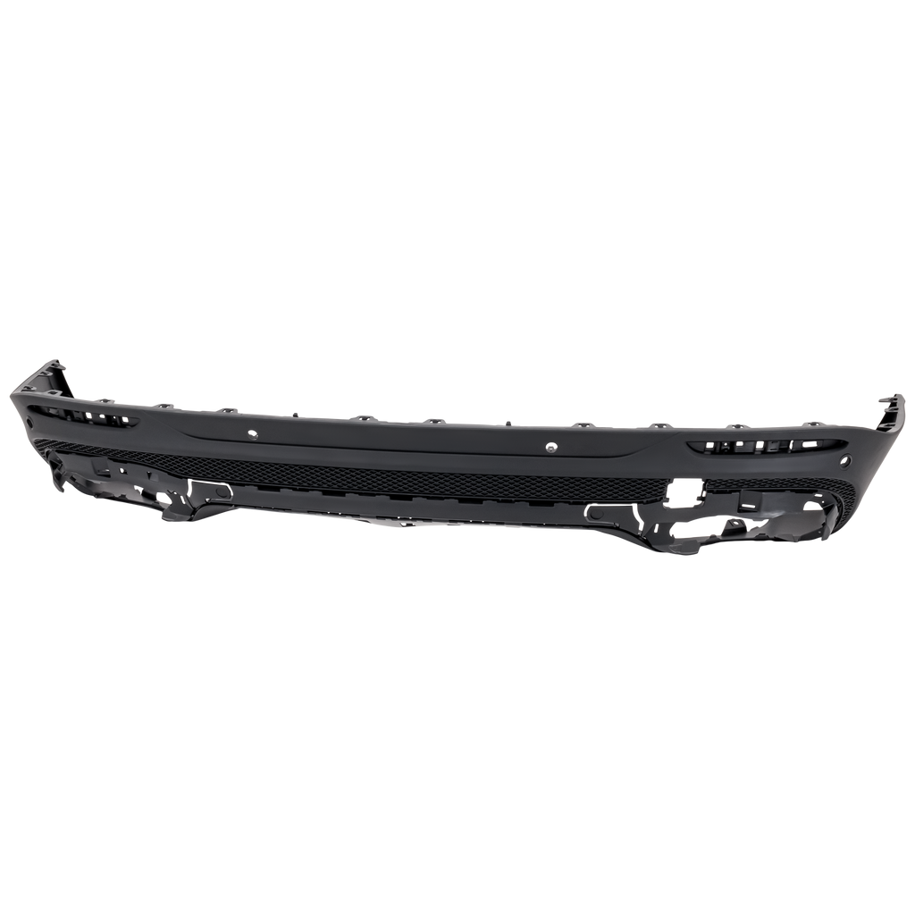 GLB250 20-23/GLB35 AMG 21-23 REAR BUMPER COVER, Lower, Textured, w/ Active Park Assist Sensor Holes, (GLB250 w/ AMG Body Styling)