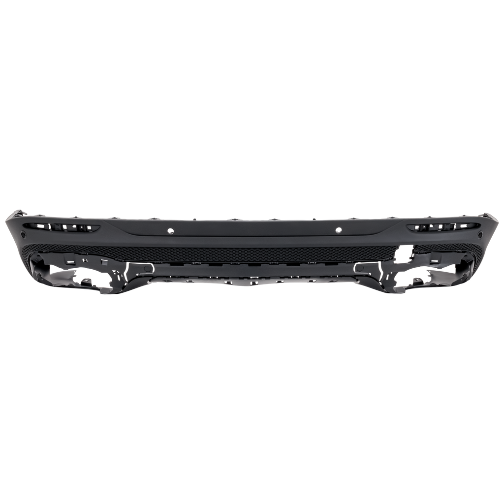 GLB250 20-23/GLB35 AMG 21-23 REAR BUMPER COVER, Lower, Textured, w/ Active Park Assist Sensor Holes, (GLB250 w/ AMG Body Styling)