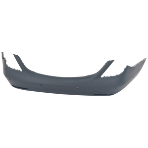 S550 14-17 REAR BUMPER COVER, Primed, w/o AMG Styling Package, w/ Park Assist Sensor Holes, Sedan