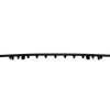 C300/C63 AMG 19-21 REAR BUMPER MOLDING, Lower, w/ AMG Styling Package, w/ Night Package, Sedan