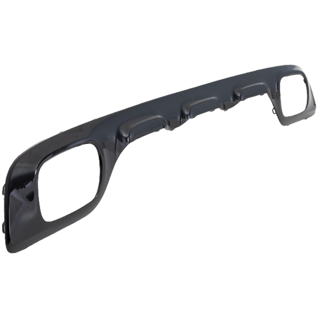 GLA250 18-20 REAR BUMPER MOLDING, Plastic, Black, w/ Night Package, w/ AMG Package