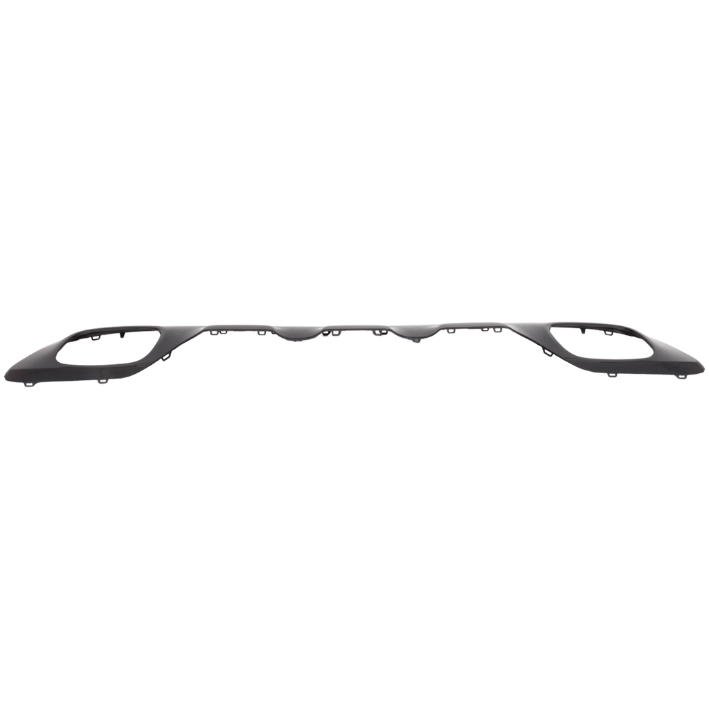 GLA250 18-20 REAR BUMPER MOLDING, Plastic, Black, w/ Night Package, w/ AMG Package