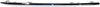 E-CLASS 14-16 REAR BUMPER MOLDING RH, Impact Strip, Chrome, w/o AMG Styling Pkg., Sedan