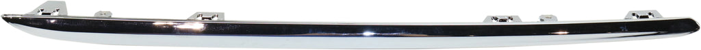 E-CLASS 14-16 REAR BUMPER MOLDING RH, Impact Strip, Chrome, w/o AMG Styling Pkg., Sedan