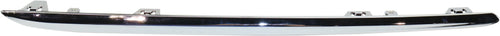 E-CLASS 14-16 REAR BUMPER MOLDING RH, Impact Strip, Chrome, w/o AMG Styling Pkg., Sedan