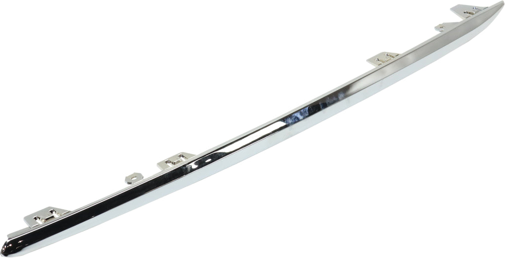 E-CLASS 14-16 REAR BUMPER MOLDING LH, Impact Strip, Chrome, w/o AMG Styling Pkg., Sedan