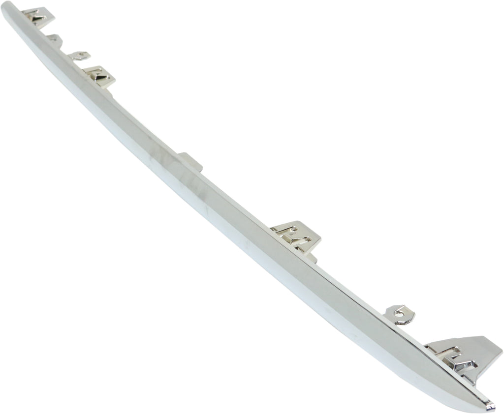 E-CLASS 14-16 REAR BUMPER MOLDING LH, Impact Strip, Chrome, w/o AMG Styling Pkg., Sedan