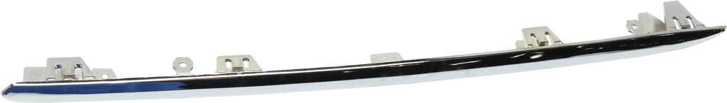 E-CLASS 14-16 REAR BUMPER MOLDING LH, Impact Strip, Chrome, w/o AMG Styling Pkg., Sedan