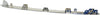 E-CLASS 14-16 REAR BUMPER MOLDING LH, Impact Strip, Chrome, w/o AMG Styling Pkg., Sedan