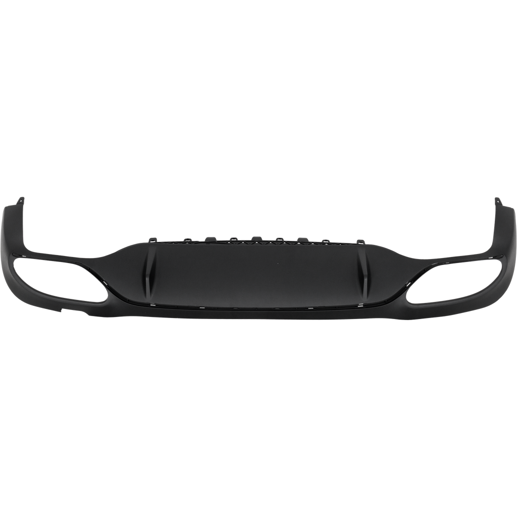 E-CLASS 17-22 REAR LOWER VALANCE, Lower Bumper Cover, Textured, w/o Luxury Pkg, w/o Carbon Fiber Pkg, (E63 Models, 21-21), (Exc. E53 Model) - CAPA