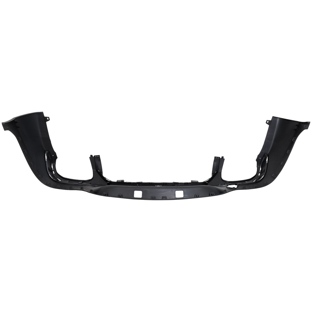 GLC300 20-22 REAR LOWER VALANCE, Plastic, Textured Black, w/ AMG Styling Package, w/o Active Park Assist Sensor Holes