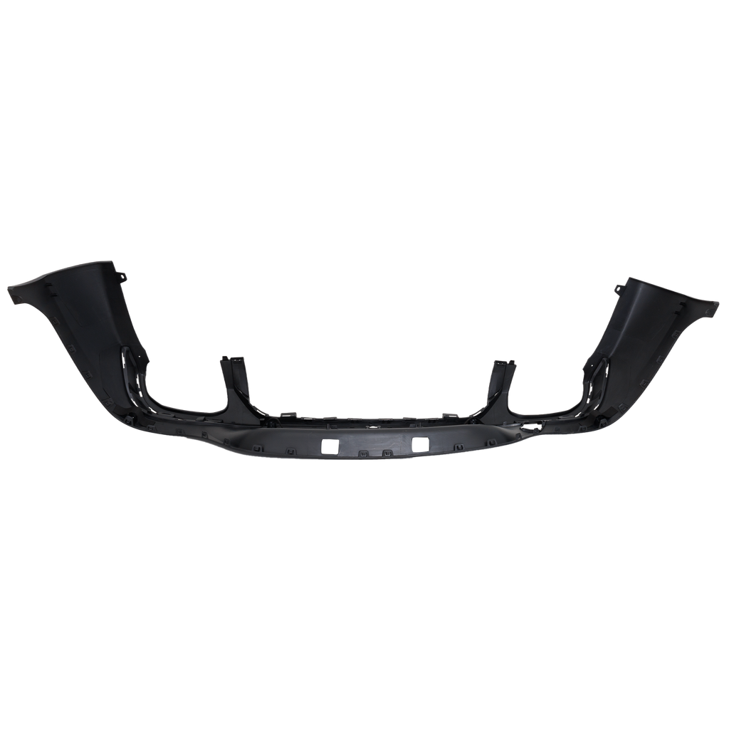 GLC300 20-22 REAR LOWER VALANCE, Plastic, Textured Black, w/ AMG Styling Package, w/ Active Park Assist Sensor Holes