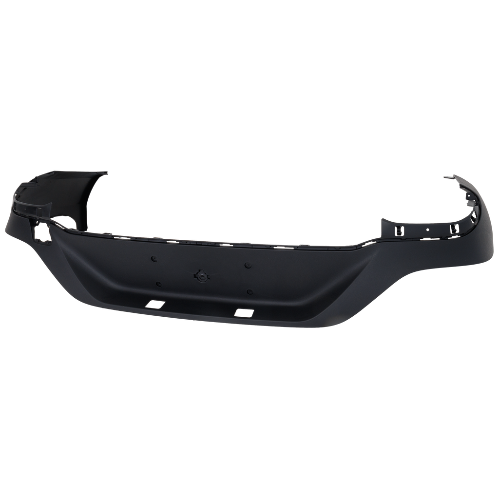 GLC300 20-22 REAR LOWER VALANCE, Plastic, Textured Black, w/o AMG Styling Package, w/o Active Park Assist Sensor Holes