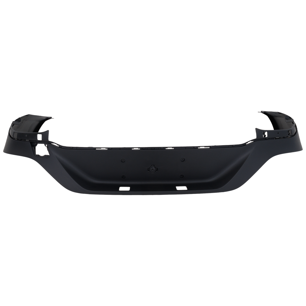 GLC300 20-22 REAR LOWER VALANCE, Plastic, Textured Black, w/o AMG Styling Package, w/o Active Park Assist Sensor Holes