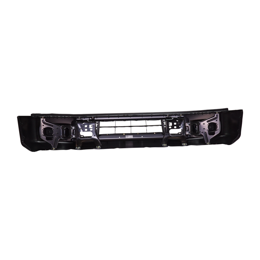 TITAN 17-19 FRONT BUMPER, Lower, Powdercoated Black, w/o Parking Aid Sensor Holes, (S Model, Crew)/Extended/Standard Cab